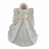 The Christmas Palace Angels & Toppers 16" SILVER ANGEL TREE TOPPER