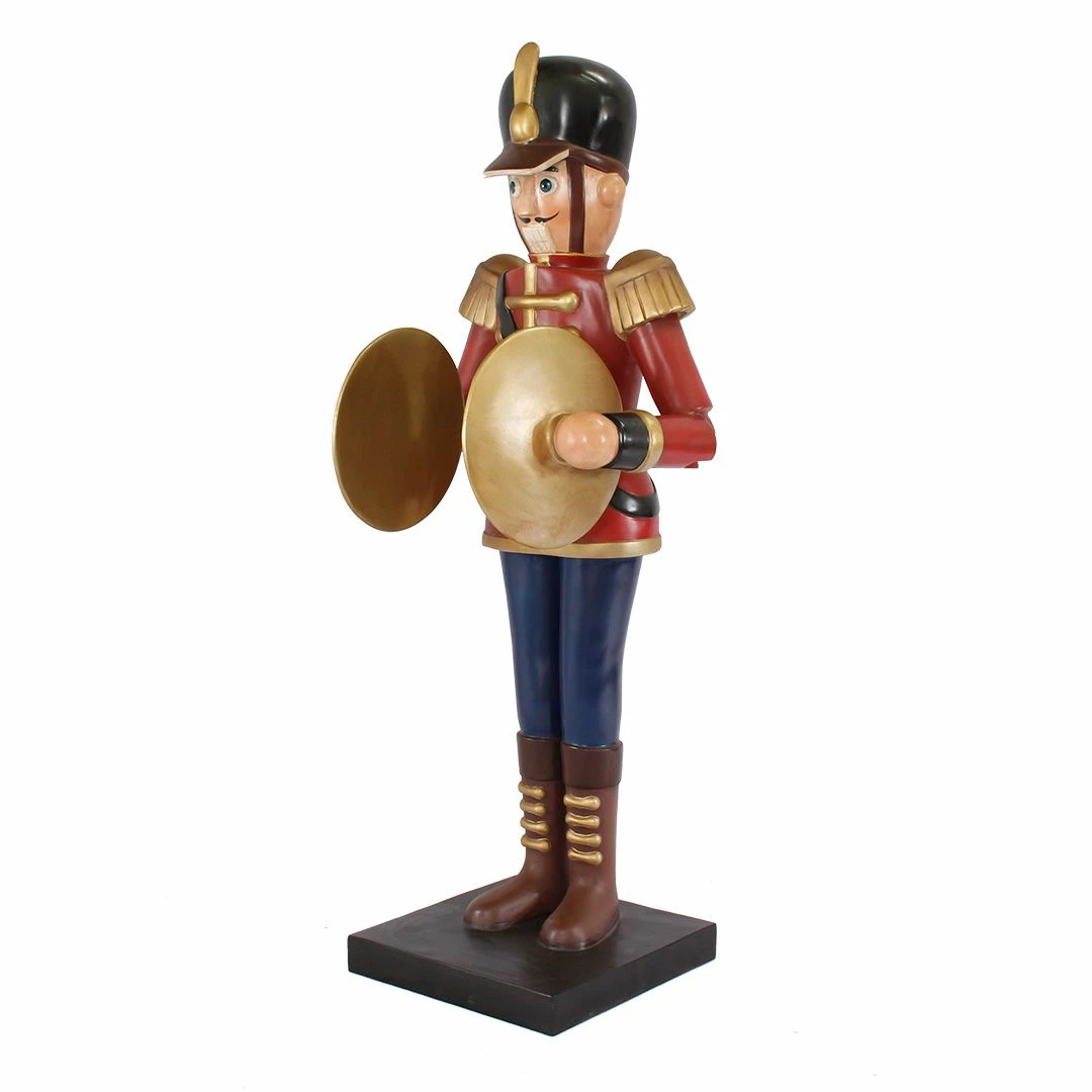 Outlet π₯° The π Christmas Palace 5 FT SOLDIER WITH CYMBALS π 1 The Christmas Palace 5 FT SOLDIER WITH CYMBALS