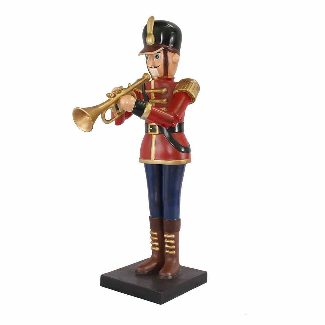 Cheapest π The β Christmas Palace 5 FT SOLDIER WITH TRUMPET π₯ 1 The Christmas Palace 5 FT SOLDIER WITH TRUMPET