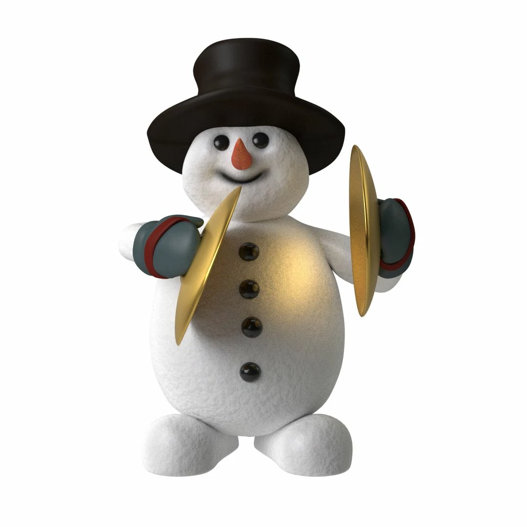 Brand new π The π Christmas Palace 5 FT SNOWMAN PLAYING CYMBALS π 1 The Christmas Palace 5 FT SNOWMAN PLAYING CYMBALS