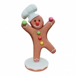 The Christmas Palace 5 FT GINGERBREAD MAN BAKER OVERSIZED DECOR