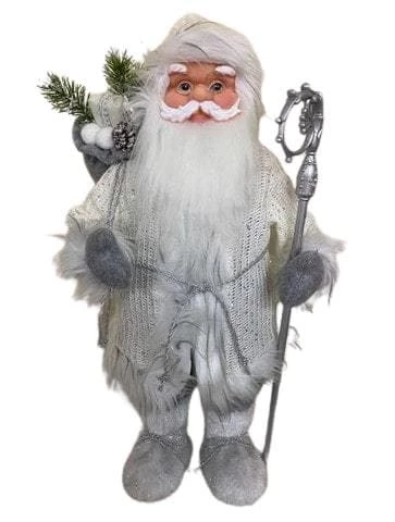 Best Pirce π The π Christmas Palace 2 FT WHITE π§₯ COAT SANTA WITH BAG & STAFF π₯ 1 The Christmas Palace 2 FT WHITE COAT SANTA WITH BAG & STAFF