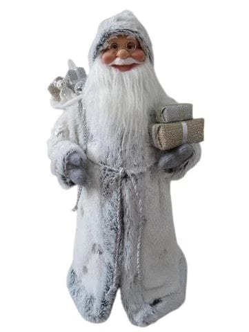 Discount π― The π Christmas Palace 2 FT WHITE & SILVER SNOWFLAKE SANTA WITH GIFTS Santas β€οΈ 1 The Christmas Palace 2 FT WHITE & SILVER SNOWFLAKE SANTA WITH GIFTS Santas