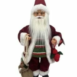 The Christmas Palace 18" ANIMATED & MUSICAL SANTA Santas