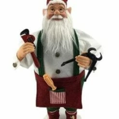 The Christmas Palace Santas 2 FT ANIMATED ELF SANTA WITH PINCER