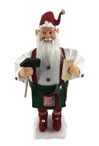 Flash Sale π₯° The π Christmas Palace Santas 2 FT ANIMATED ELF SANTA WITH π¨ HAMMER π 1 The Christmas Palace Santas 2 FT ANIMATED ELF SANTA WITH HAMMER