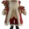 The Christmas Palace 2 FT RED & CHAMPANGE SANTA WITH GIFTS