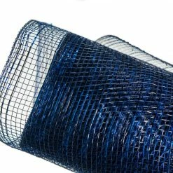 The Christmas Palace 20" X 10 YD BLUE METALLIC MESH All About The Blues