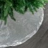 The Christmas Palace 48" SILVER SEQUIN TREE SKIRT