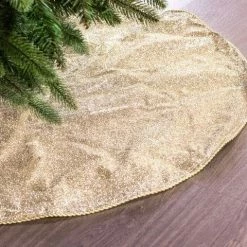 The Christmas Palace 30" LIGHT GOLD TREE SKIRT