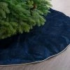 The Christmas Palace 48" BLUE VELVET TREE SKIRT Skirts & Stockings