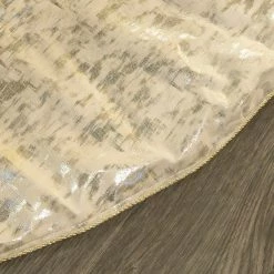 The Christmas Palace 60" CELIINE METALLIC TREE SKIRT