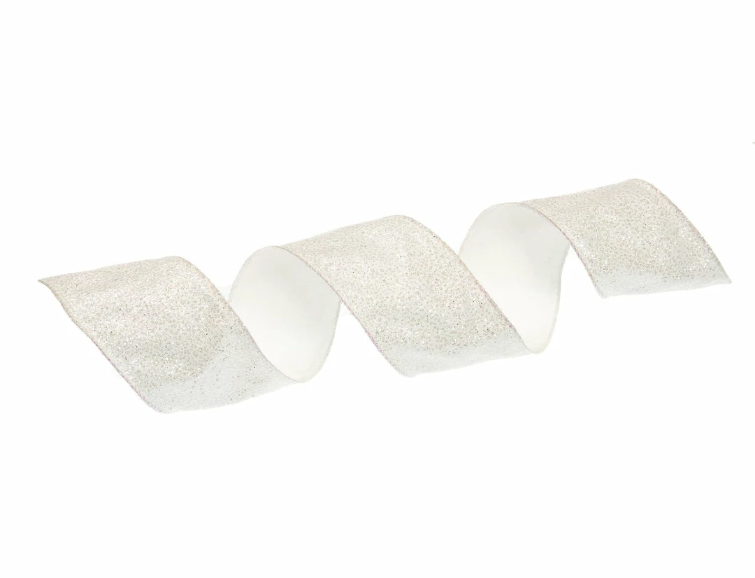 Buy π₯ The β Christmas Palace 2.5" X 10YD WHITE WITH SILVER GLITTER RIBBON SET OF 3 Ribbon & Bows π 3 The Christmas Palace 2.5" X 10YD WHITE WITH SILVER GLITTER RIBBON SET OF 3 Ribbon & Bows
