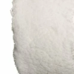 The Christmas Palace 4" X 10YD WHITE PLUSH RIBBON Ribbon & Bows