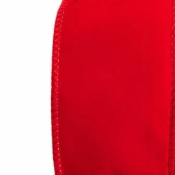 The Christmas Palace 2.5" X 10YD RED VELVET RIBBON SET OF 3