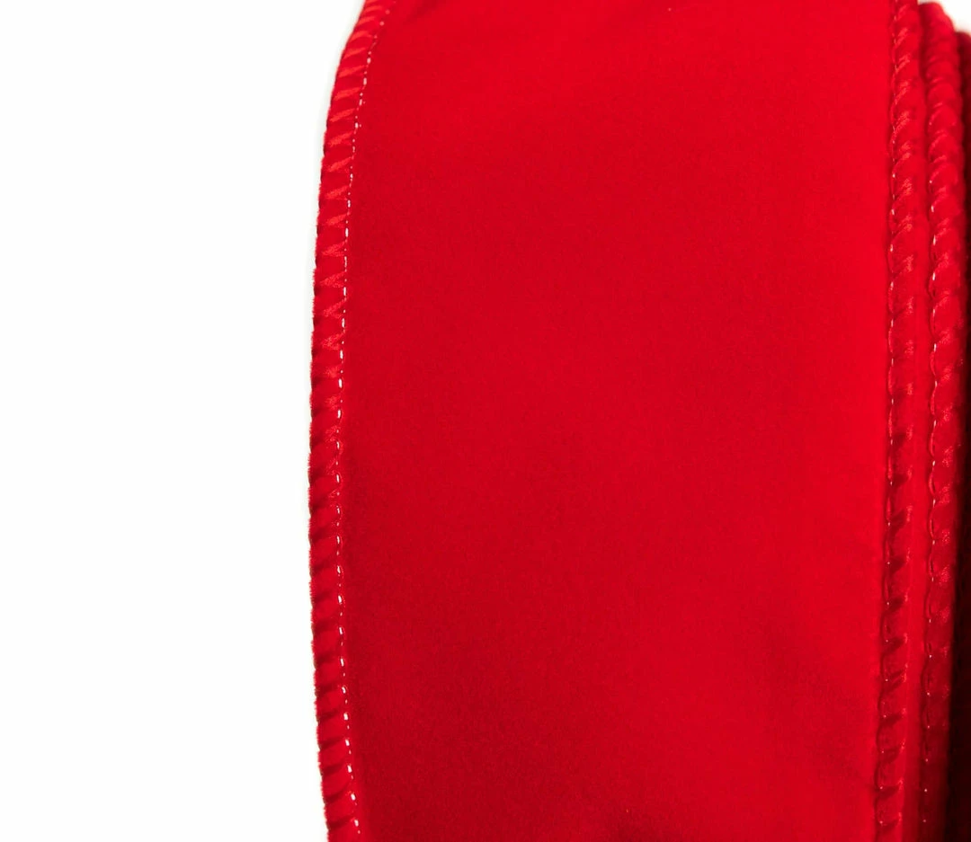 Coupon π The π Christmas Palace 2.5" X 10YD RED VELVET RIBBON SET OF 3 𧨠2 The Christmas Palace 2.5" X 10YD RED VELVET RIBBON SET OF 3