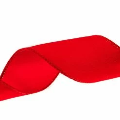 Coupon π The π Christmas Palace 2.5" X 10YD RED VELVET RIBBON SET OF 3 𧨠6 The Christmas Palace 2.5