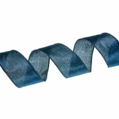 Flash Sale π The π Christmas Palace 2.5" X 10YD NAVY BLUE VELVET RIBBON SET OF 3 All About The Blues π 7 The Christmas Palace 2.5