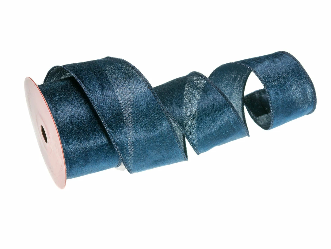Flash Sale π The π Christmas Palace 2.5" X 10YD NAVY BLUE VELVET RIBBON SET OF 3 All About The Blues π 1 The Christmas Palace 2.5" X 10YD NAVY BLUE VELVET RIBBON SET OF 3 All About The Blues