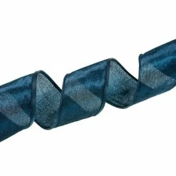 Best Sale π The π Christmas Palace 4" X 10YD NAVY BLUE VELVET RIBBON SET OF 3 All About The Blues βοΈ 6 The Christmas Palace 4