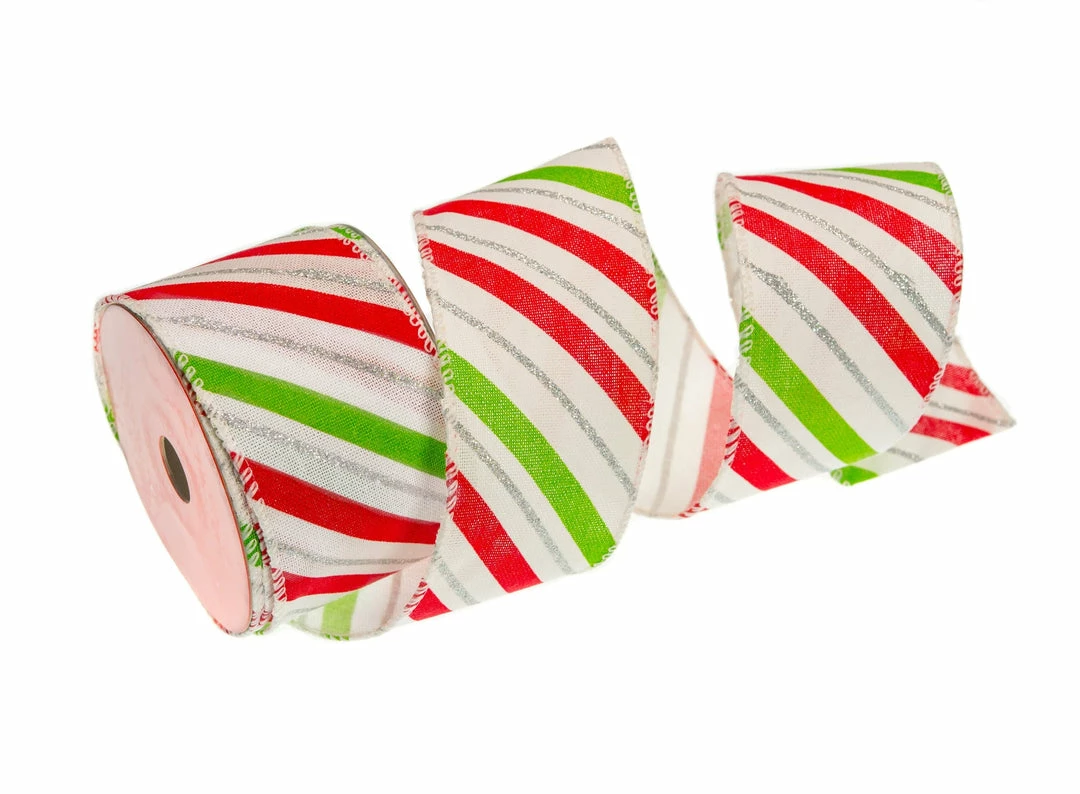 Flash Sale π₯ The π Christmas Palace 2.5" X 10YD WHITE, RED, & LIME GREEN RIBBON SET OF 3 π― 1 The Christmas Palace 2.5" X 10YD WHITE, RED, & LIME GREEN RIBBON SET OF 3