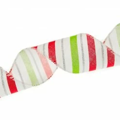 Flash Sale π₯ The π Christmas Palace 2.5" X 10YD WHITE, RED, & LIME GREEN RIBBON SET OF 3 π― 6 The Christmas Palace 2.5