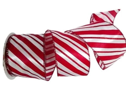 Brand new β€οΈ The π Christmas Palace 2.5" X 10YD RED & WHITE PEPPERMINT RIBBON SET OF 3 π 1 The Christmas Palace 2.5" X 10YD RED & WHITE PEPPERMINT RIBBON SET OF 3