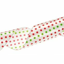 Buy β¨ The π Christmas Palace 4" X 10YD RED & GREEN POLKA DOT RIBBON β 6 The Christmas Palace 4