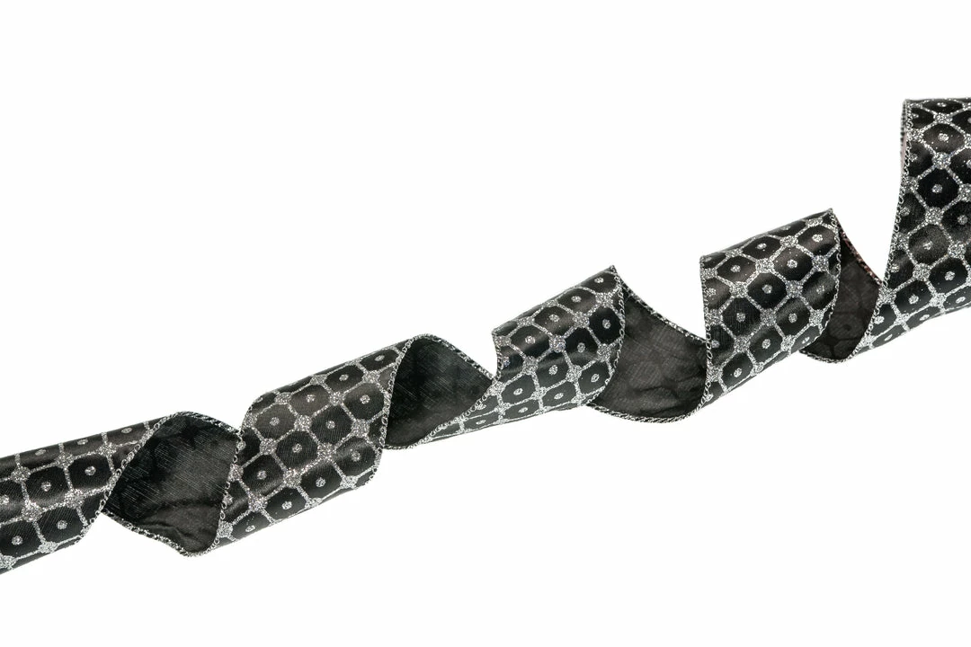 Brand new π The π Christmas Palace 4" X 10YD BLACK & SILVER RIBBON SET OF 3 Ribbon & Bows π 3 The Christmas Palace 4" X 10YD BLACK & SILVER RIBBON SET OF 3 Ribbon & Bows