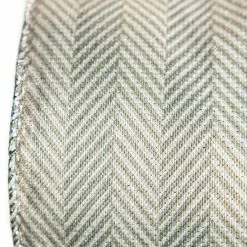 The Christmas Palace Ribbon & Bows 2.5" X 10YD GREY CHEVRON RIBBON SET OF 3