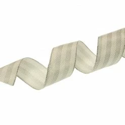 Best Sale π€© The π Christmas Palace Ribbon & Bows 2.5" X 10YD GREY CHEVRON RIBBON SET OF 3 π€© 7 The Christmas Palace Ribbon & Bows 2.5