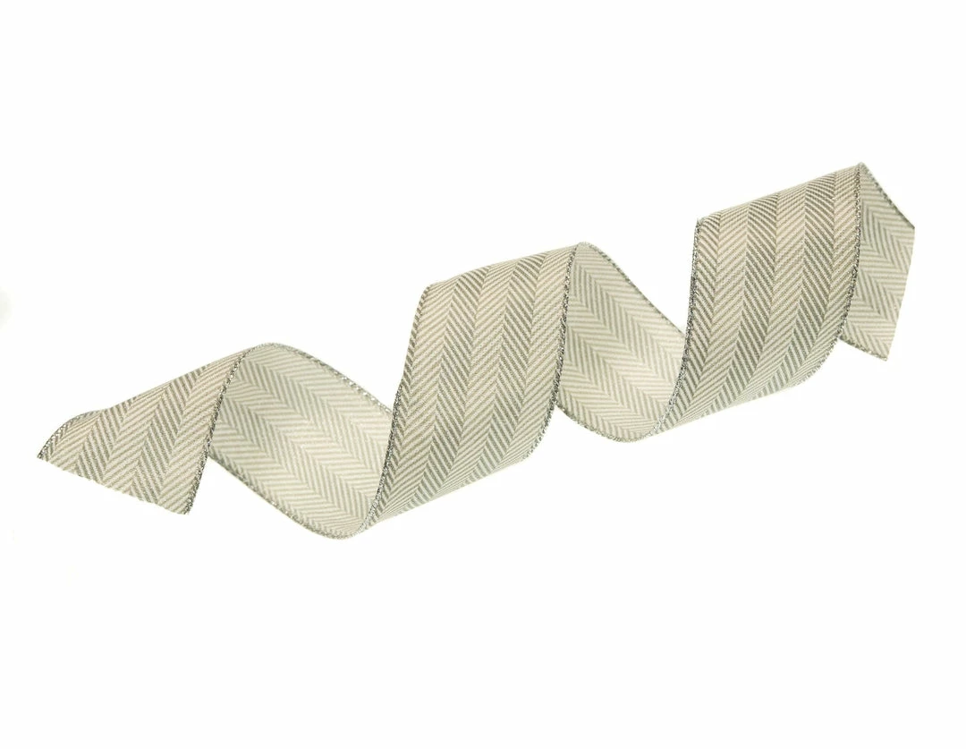 Best Sale π€© The π Christmas Palace Ribbon & Bows 2.5" X 10YD GREY CHEVRON RIBBON SET OF 3 π€© 4 The Christmas Palace Ribbon & Bows 2.5" X 10YD GREY CHEVRON RIBBON SET OF 3