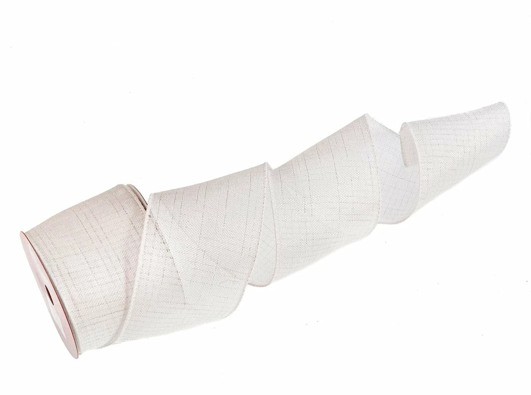 Best Pirce π The π Christmas Palace Ribbon & Bows 4" X 10YD WHITE SHIMMERING JUTE RIBBON π 1 The Christmas Palace Ribbon & Bows 4" X 10YD WHITE SHIMMERING JUTE RIBBON