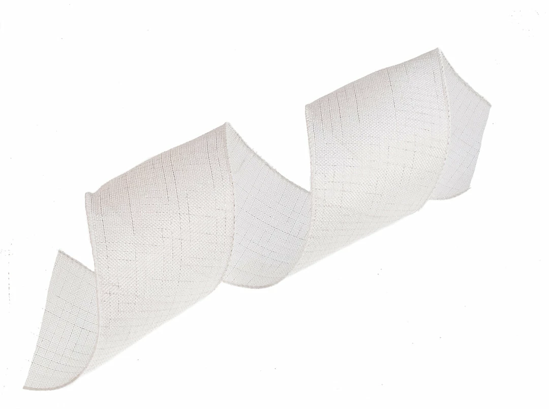 Best Pirce π The π Christmas Palace Ribbon & Bows 4" X 10YD WHITE SHIMMERING JUTE RIBBON π 2 The Christmas Palace Ribbon & Bows 4" X 10YD WHITE SHIMMERING JUTE RIBBON