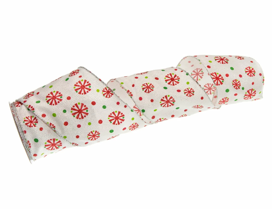 Cheapest π The β Christmas Palace Ribbon & Bows 4" X 10YD WHITE, RED, & GREEN SNOWFLAKE RIBBON SET OF 3 π 1 The Christmas Palace Ribbon & Bows 4" X 10YD WHITE, RED, & GREEN SNOWFLAKE RIBBON SET OF 3