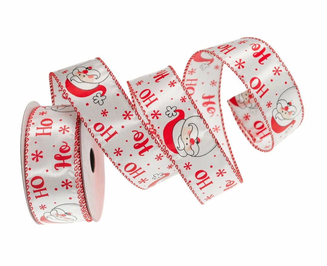 Best reviews of π€© The π Christmas Palace Ribbon & Bows 1.5" X 10YD WHITE & RED SANTA HO-HO-HO RIBBON SET OF 3 π 1 The Christmas Palace Ribbon & Bows 1.5" X 10YD WHITE & RED SANTA HO-HO-HO RIBBON SET OF 3