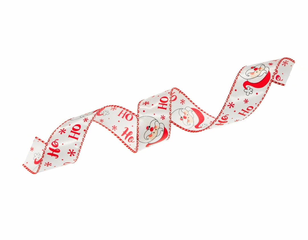 Best reviews of π€© The π Christmas Palace Ribbon & Bows 1.5" X 10YD WHITE & RED SANTA HO-HO-HO RIBBON SET OF 3 π 4 The Christmas Palace Ribbon & Bows 1.5" X 10YD WHITE & RED SANTA HO-HO-HO RIBBON SET OF 3