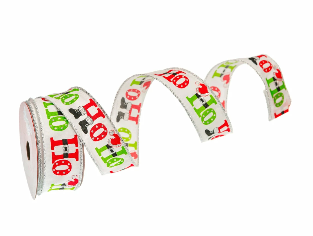 Brand new π The π Christmas Palace 1.5" X 10YD WHITE, RED, & GREEN HO-HO-HO RIBBON SET OF 3 Ribbon & Bows π 1 The Christmas Palace 1.5" X 10YD WHITE, RED, & GREEN HO-HO-HO RIBBON SET OF 3 Ribbon & Bows