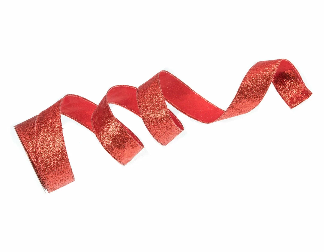 Deals π The π Christmas Palace 1.5" X 10YD RED GLITTER RIBBON SET OF 3 π₯° 1 The Christmas Palace 1.5" X 10YD RED GLITTER RIBBON SET OF 3