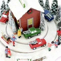 The Christmas Palace 7" ANIMATED FOREST VILLAGE