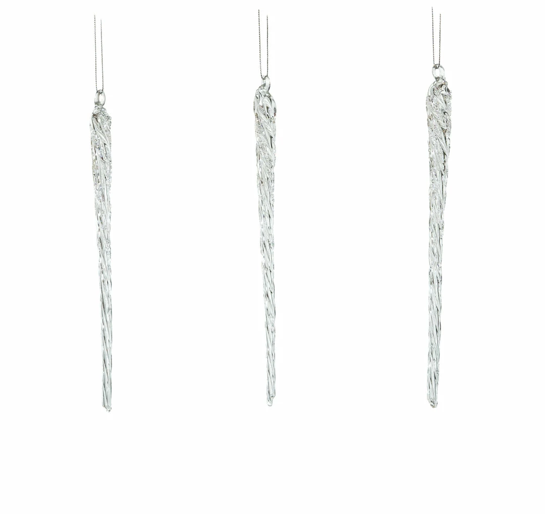 Buy β The π
Christmas Palace 10" CLEAR WHITE ICICLE ORNAMENT SET OF 12 π 1 The Christmas Palace 10" CLEAR WHITE ICICLE ORNAMENT SET OF 12