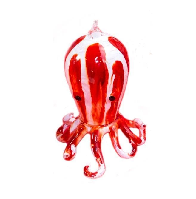 Budget π― The β Christmas Palace 4" ORANGE & WHITE OCTOPUS ORNAMENT SET OF 4 𧨠1 The Christmas Palace 4" ORANGE & WHITE OCTOPUS ORNAMENT SET OF 4