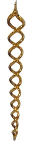 Best Pirce π The π Christmas Palace 12" COPPER SWIRL GLASS ICICLE SET OF 6 π 1 The Christmas Palace 12" COPPER SWIRL GLASS ICICLE SET OF 6