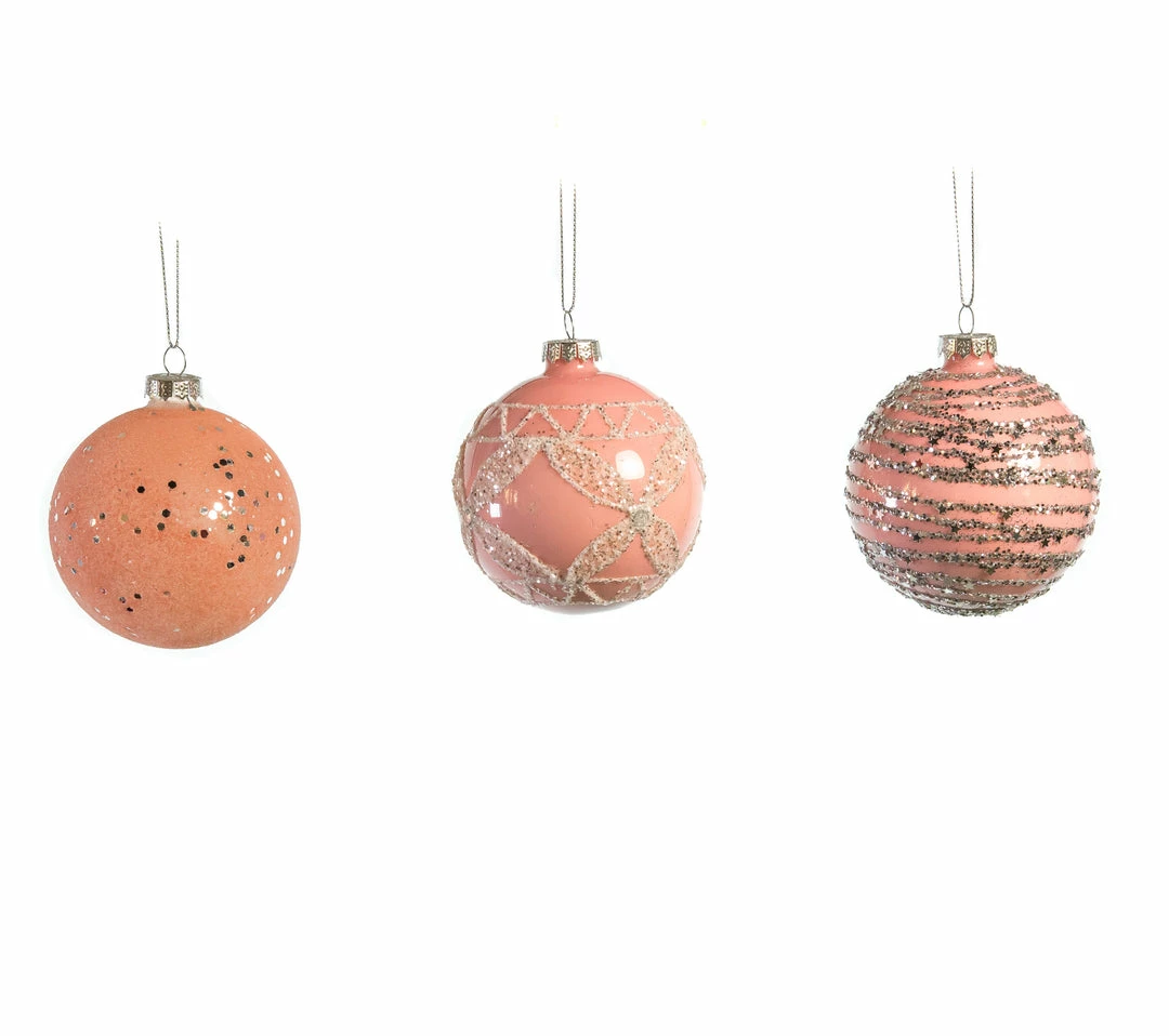 Best deal π₯ The π Christmas Palace π Christmas Ornaments 3" GLASS PINK BALL ORNAMENT ASSORTED SET OF 12 π 3 The Christmas Palace Christmas Ornaments 3" GLASS PINK BALL ORNAMENT ASSORTED SET OF 12
