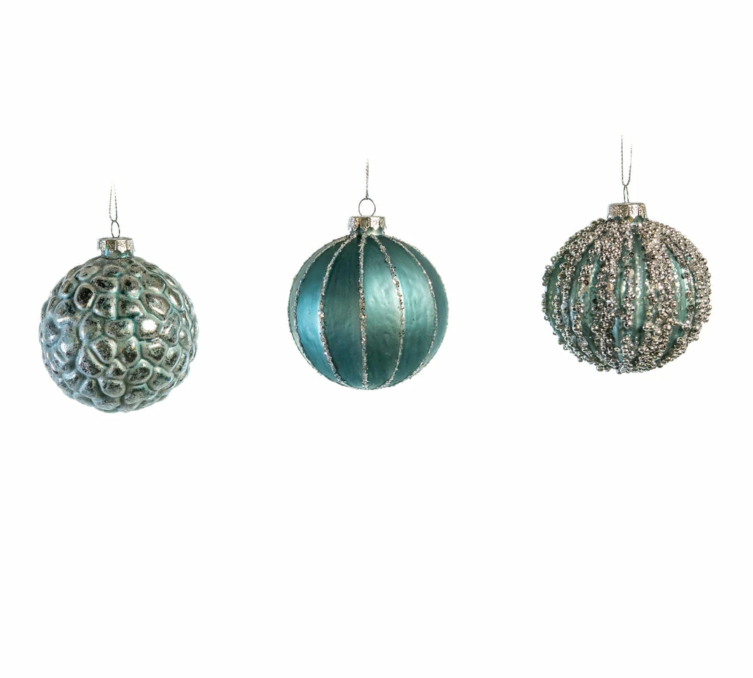 Cheap π The π Christmas Palace 3" BLUE GLASS BALL ORNAMENT ASSORTED SET OF 12 βοΈ 3 The Christmas Palace 3" BLUE GLASS BALL ORNAMENT ASSORTED SET OF 12