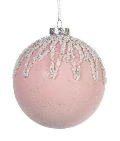 Best deal 𧨠The π Christmas Palace π Christmas Ornaments 4" PINK GLASS DECORATIVE BALL ORNAMENT SET OF 12 π₯° 1 The Christmas Palace Christmas Ornaments 4" PINK GLASS DECORATIVE BALL ORNAMENT SET OF 12