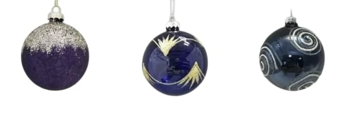 Best reviews of β€οΈ The π Christmas Palace 3" MIDNIGHT BLUE ASSORTED ORNAMENT SET OF 12 π₯° 1 The Christmas Palace 3" MIDNIGHT BLUE ASSORTED ORNAMENT SET OF 12