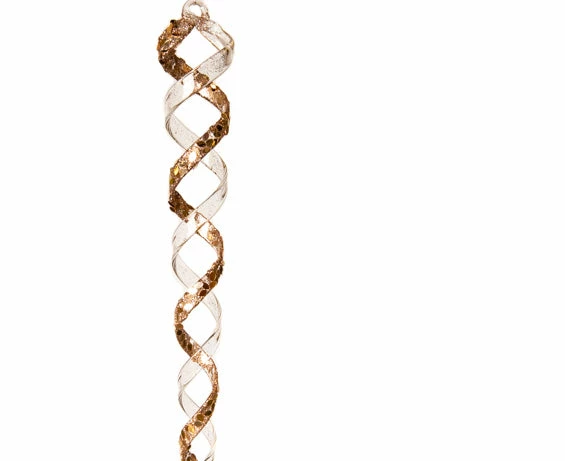 Best deal π The π Christmas Palace 11" SPIRAL ICICLE WITH GOLD GLITTER ORNAMENT SET OF 12 π Christmas Ornaments π 2 The Christmas Palace 11" SPIRAL ICICLE WITH GOLD GLITTER ORNAMENT SET OF 12 Christmas Ornaments