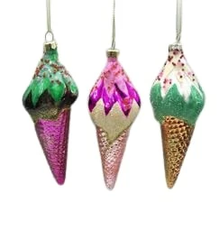 Best Pirce π The β Christmas Palace 6" ICE CREAM ASSORTED ORNAMENT SET OF 6 π 1 The Christmas Palace 6" ICE CREAM ASSORTED ORNAMENT SET OF 6