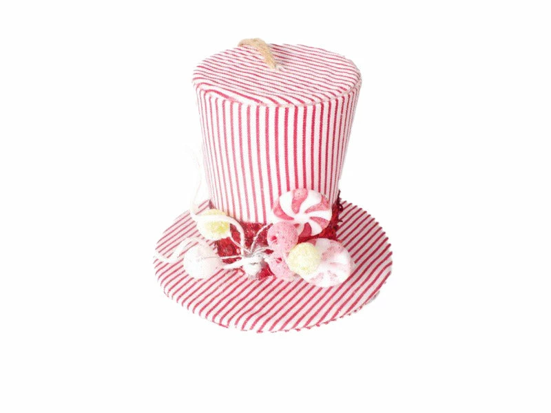 Cheapest π The β Christmas Palace 4" RED & WHITE STRIPE π¬ CANDY TOP HAT SET OF 6 π 2 The Christmas Palace 4" RED & WHITE STRIPE CANDY TOP HAT SET OF 6